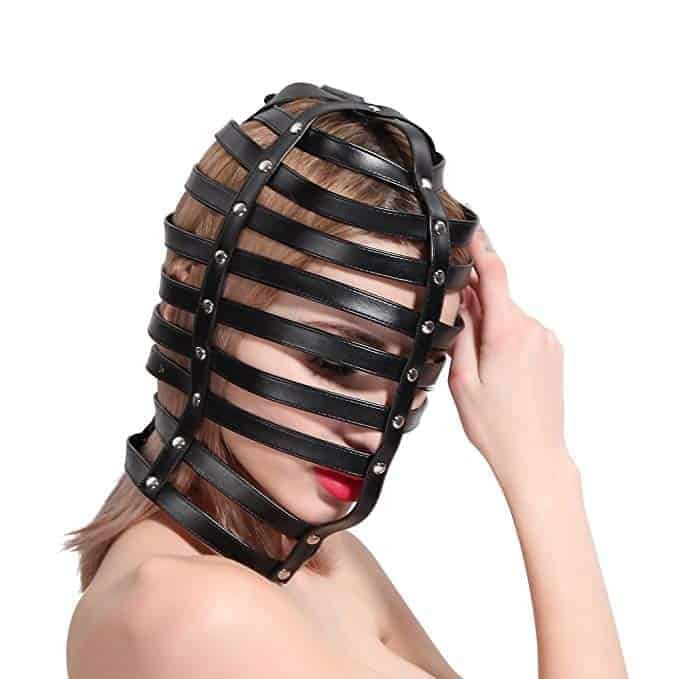 This gimp mask will make you and your partner forget all about your droopy eyelids