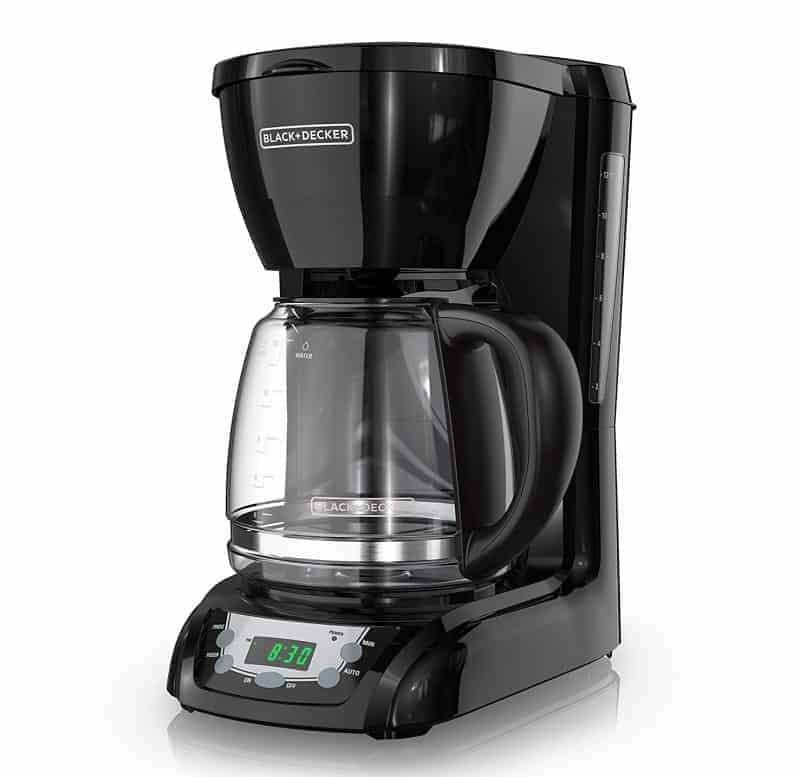 black and decker coffee pot