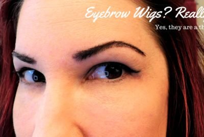 Do you have little to no eyebrows but love the thick full brows of this season? Try out Eyebrow Wigs! Yes. They are a thing.