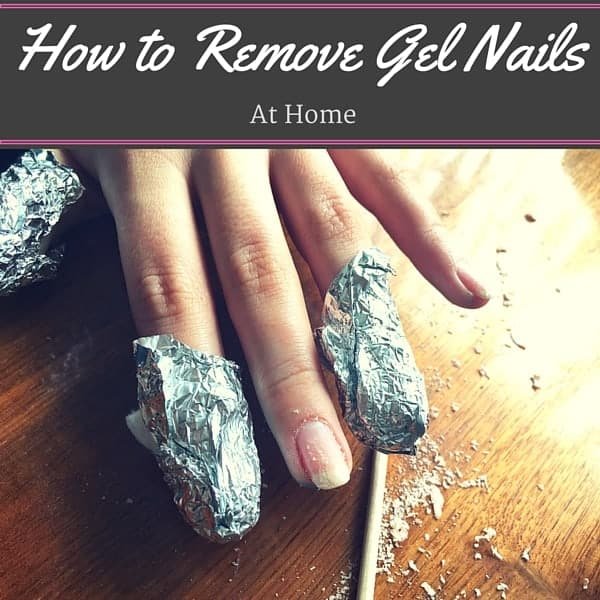 How to remove gel nails yourself