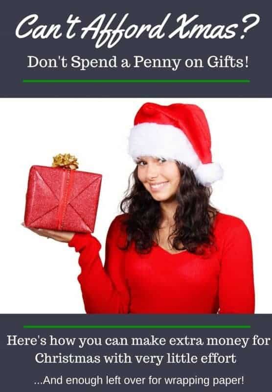 Stressed about holiday shopping because you can't afford Christmas? Being broke is no joke! Next year, don't spend a penny on presents with these tips.
