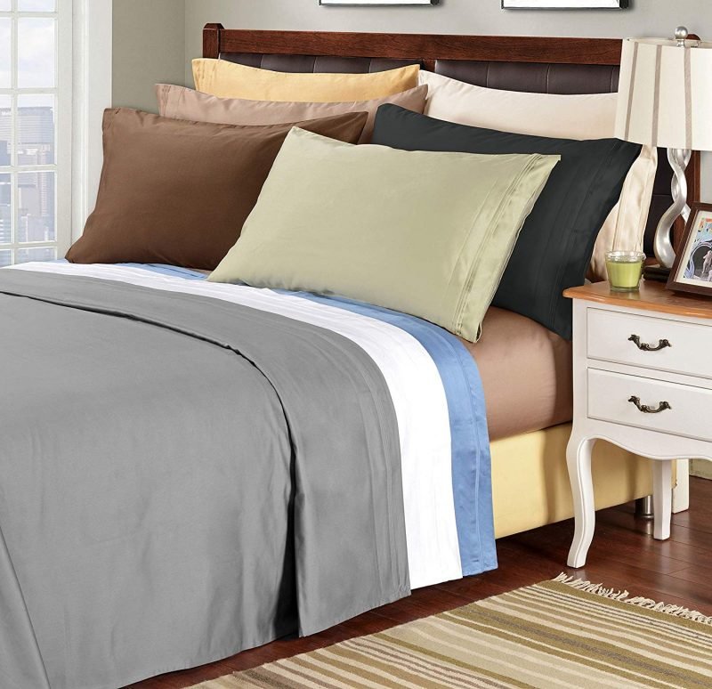 Egyptian cotton sheets are made of the finest quality cotton and extremely durable. 