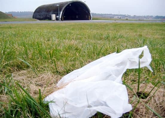 Stay away from me, plastic bag!