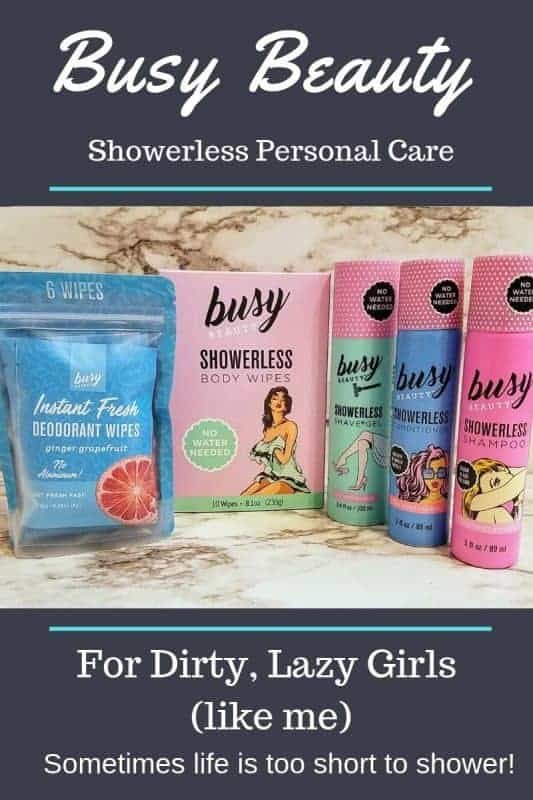 Save time and skip the shower. With Busy Beauty waterless personal care products, you can get clean without using water. But how well do they really work? Read the review and find out!